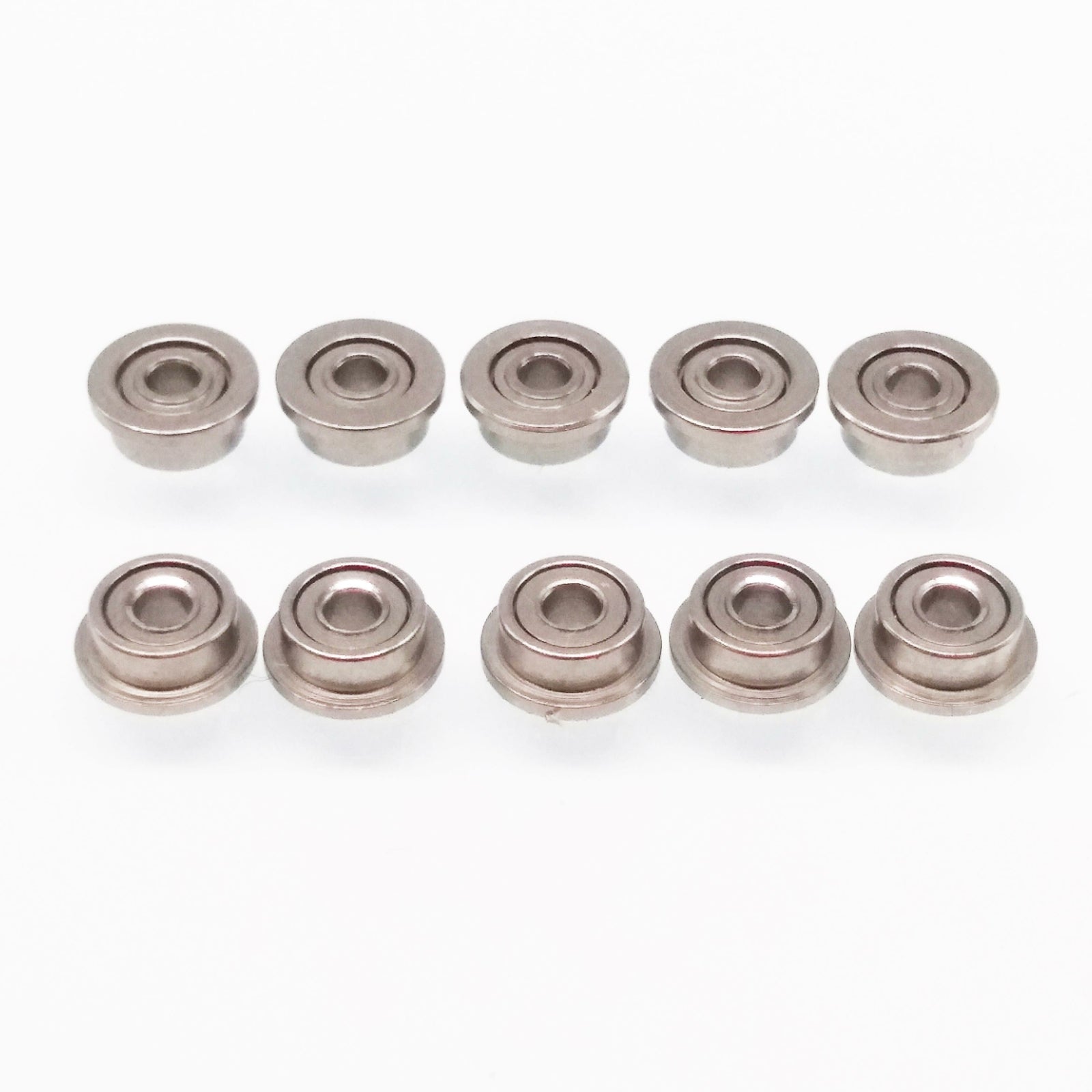 AU Stock 10x 1.5x4x2mm Bearing Steel Micro Flange Miniature Ball Bearing F681XZZ