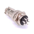 1Set GX20 7Pin 20mm Panel Mounting Metal Aviation Connector Plug + Socket