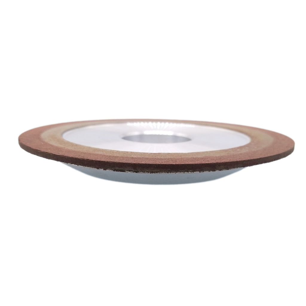 US Stock 75mm One Tapered Side Plain Diamond Saw Blade Grinding Wheel 150 Grit