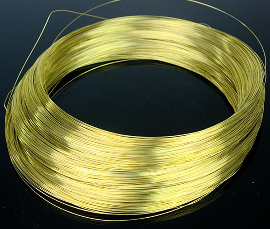 Wire 0.8mm x 6m Flexible Brass Wire Cord for Hobby Craft Model Jewelry