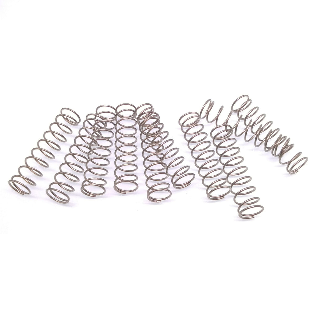 10pcs 0.8mm x 9mm x 35mm Stainless Steel Compression Spring Pressure Spring