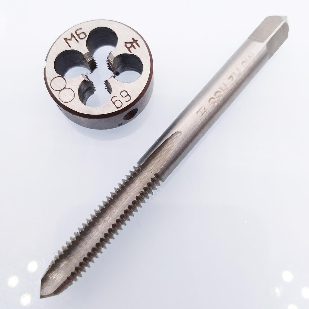 AU Stock HSS M6 x 1mm Tap & M6 x 1.0mm Die Metric Thread Left Hand