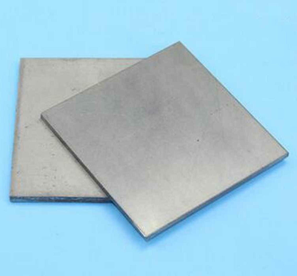 US Stock Magnesium Alloy Sheet AZ31B Plate Silver 3 ±10% x 100 x 100mm