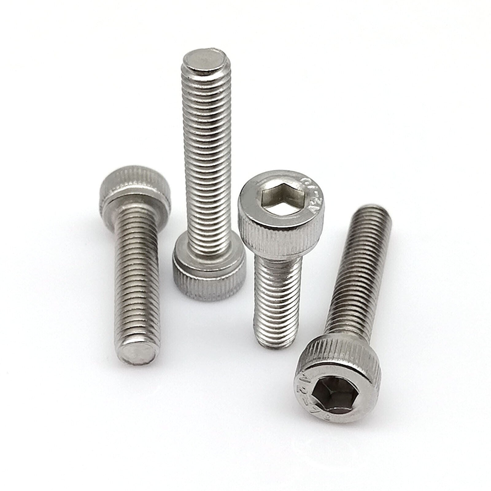 M3 SUS304 Allen Hexagon Hex Socket Cap Head Screw Bolt Nut Washer Set Kit