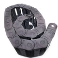 1M 1000mm Black Long Nylon Cable Drag Chain Wire Carrier 25 x 77mm
