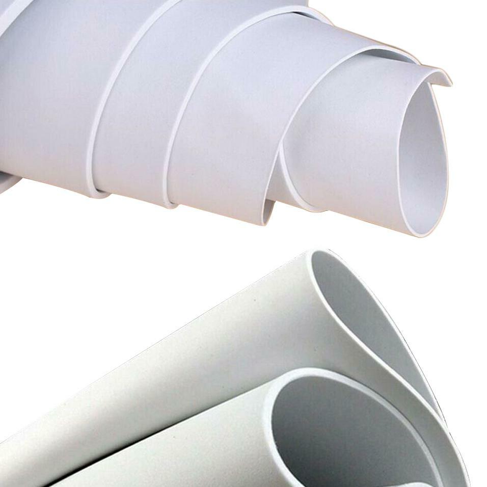 2pc EVA Foam Sheets 5 ±10%x350x500mm Kids Handmade DIY Craft Cosplay Model White
