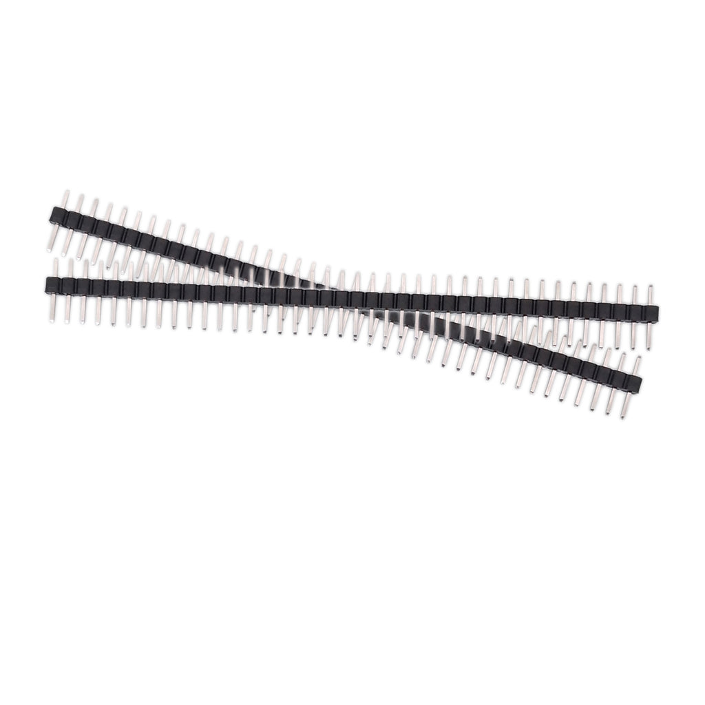 US Stock 10pcs 40-Pin 40P 2mm Single Row Straight Male Pin Header Strip