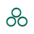 100pcs 11mm OD 6.2mm ID 2.4mm Diameter Seal Fluorine Rubber O-Ring