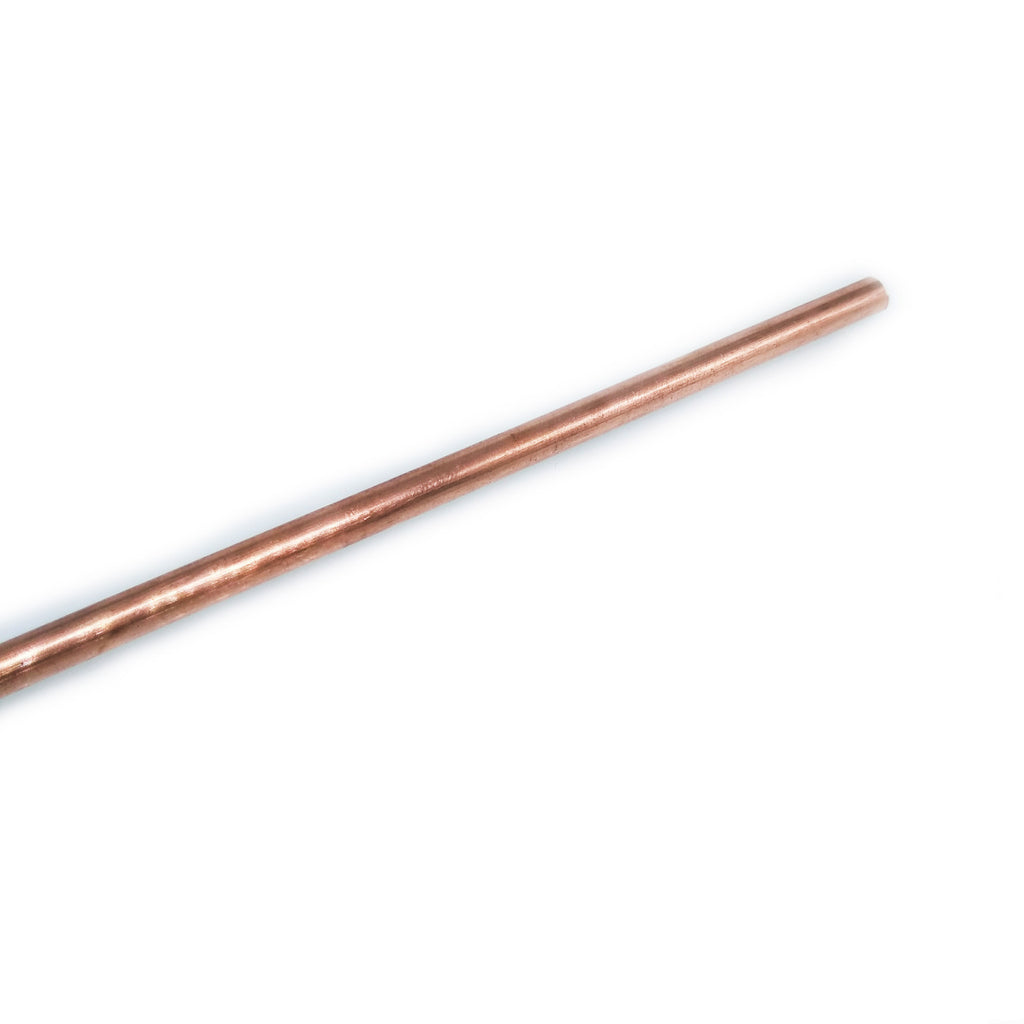 4pcs 5mm ±10% Dia. 9.85" Long 99.9% Pure Copper T2 Cu Metal Rods Cylinder