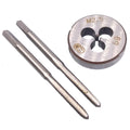 HSS M2.5 x 0.45mm Taper & Plug Tap & M2.5 x 0.45mm Die Metric Thread Right Hand
