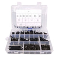 420x M3 Socket Head Cap Screws Steel Allen Socket Nuts Washers Assortment Kit