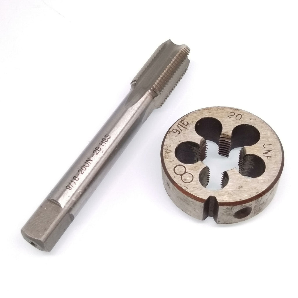 US Stock HSS 9/16-20 UN Tap & 9/16-20 UNF Die Right Hand