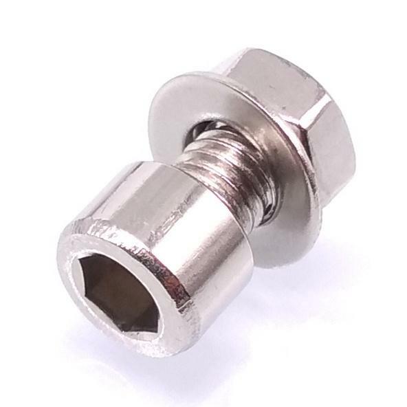 200x M5 x 8mm Socket Head Cap Screws Stainless Steel Allen Socket Nuts Washers