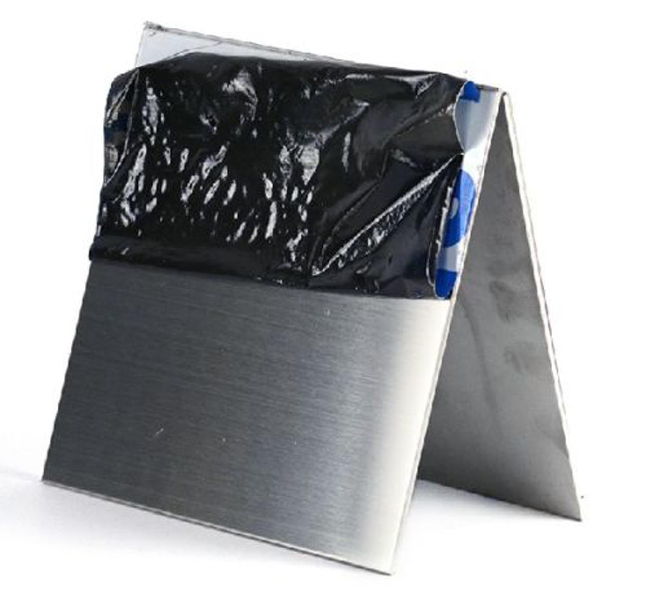 US Stock 4pcs 0.5mm ±10% x 5" x 5" 304 Stainless Steel Fine Polished Plate Sheet