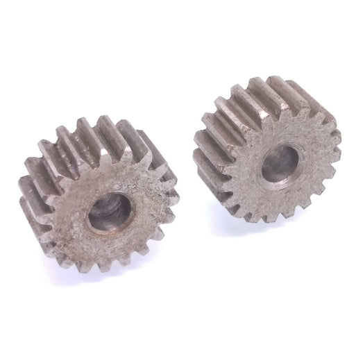 2pcs 1 Mod 20T Spur Gear 45# Steel Motor Pinion Gear Thickness 10mm