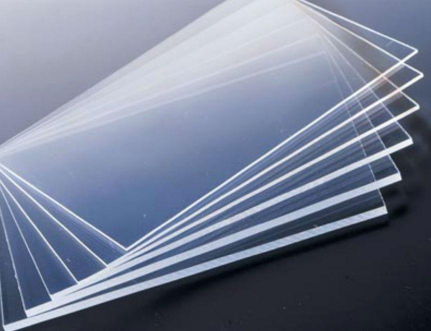 10pcs Clear Acrylic Sheets Transparent PMMA Panels 100mm * 100mm * 3mm ±10%