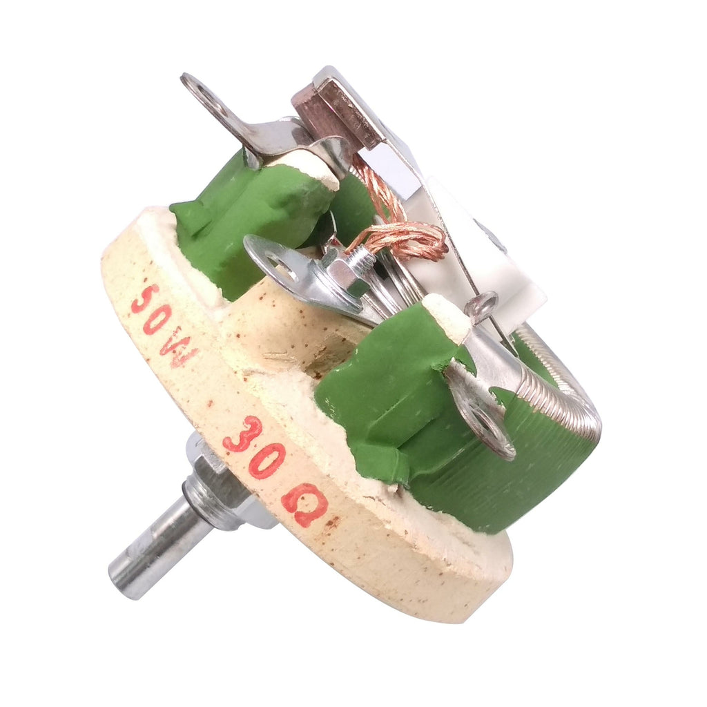 50W 30 OHM High Power Wirewound Potentiometer, Rheostat, Variable Resistor