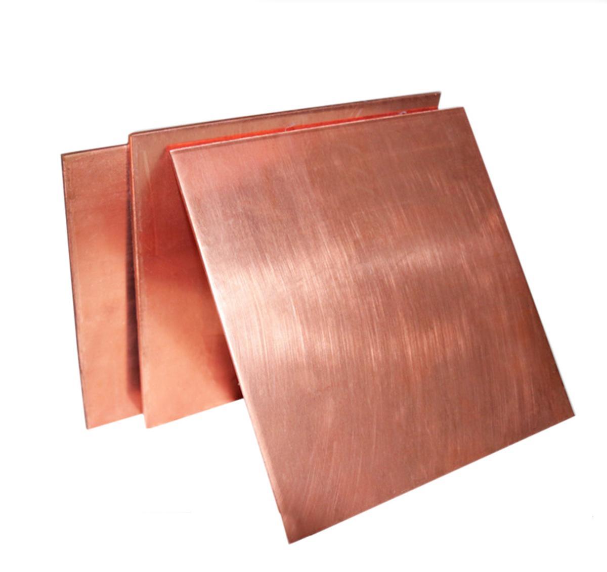 US Stock 1.5mm ±10% x 100mm x 150mm 99.9% Pure Copper Cu Metal Sheet Plate