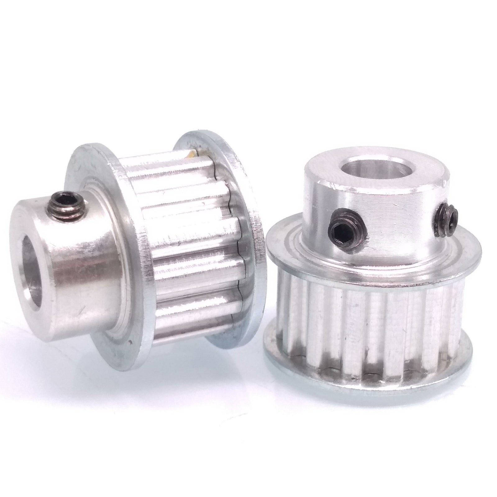 2x XL 14T Timing Belt Pulley Synchronous Wheel 8mm Bore For 10mm Width Belt