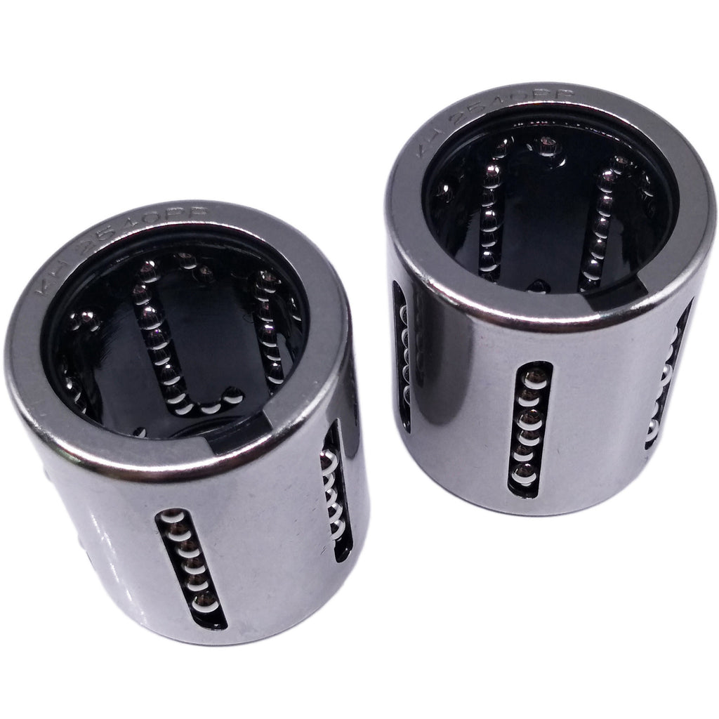 US Stock 2pcs KH2540PP CNC Linear Motion Sealed Bushing Ball Bearing 25x35x40mm