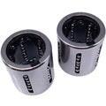 US Stock 2pcs KH2540PP CNC Linear Motion Sealed Bushing Ball Bearing 25x35x40mm