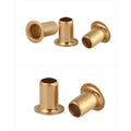 US Stock 100Pcs M0.9 x2.5mm Brass Hollow Tubular Rivets Eyelet DIY