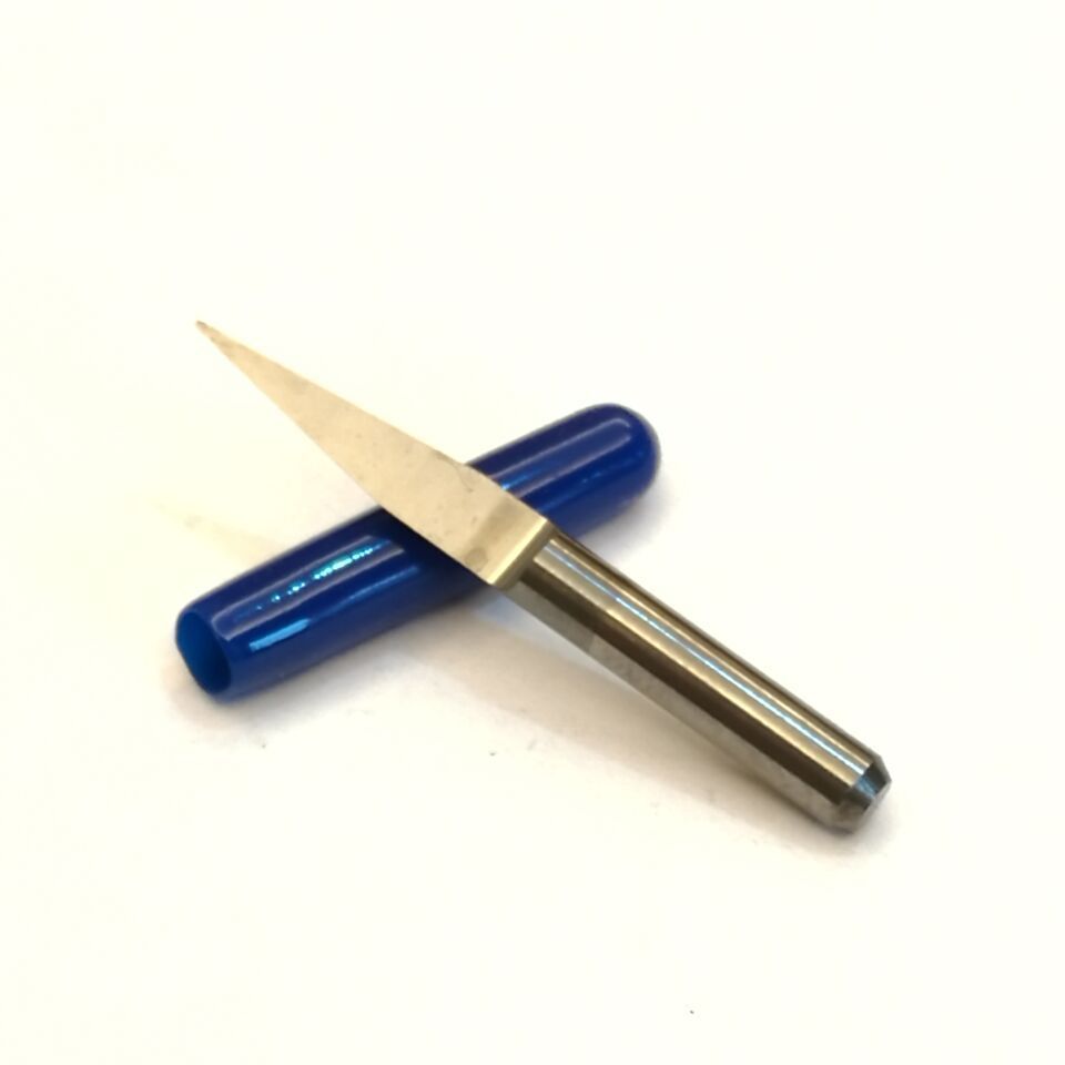 US Stock 10pcs Carbide PCB Engraving Bits CNC Router Tool 15 degrees 0.1mm