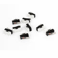 10 pieces 3 pin SPDT 1NO 1NC lever arm clock limit micro switch AC 125V 1A