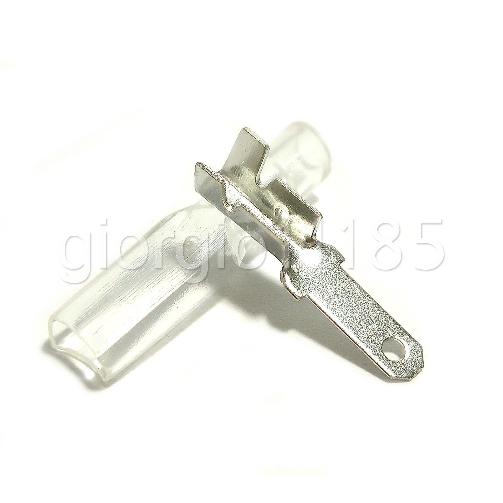 US Stock 100 sets 2.8mm Crimp Terminal Male Spade Connector + Case Total