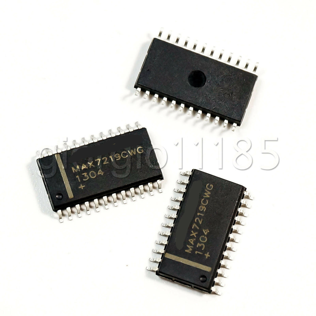 10pcs IC MAX7219 SOP24 DRIVER LED DISPLAY NEW MAX7219CWG