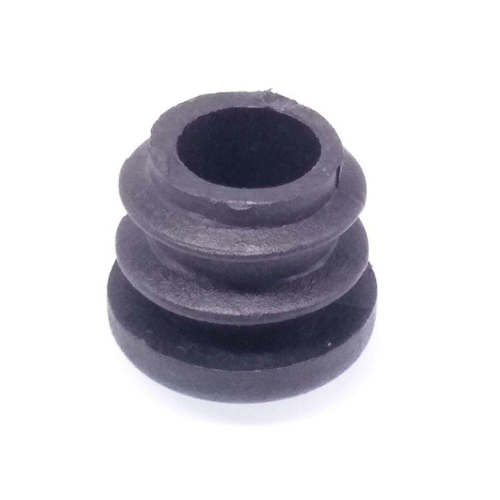 50pcs Round Plastic Black Blanking End Cap Caps Tube Pipe Inserts Plug Bung 16mm