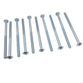 US Stock 10x M6x100mm Furniture SHCS Flat Round Socket Head Cap Screw Allen Bolt