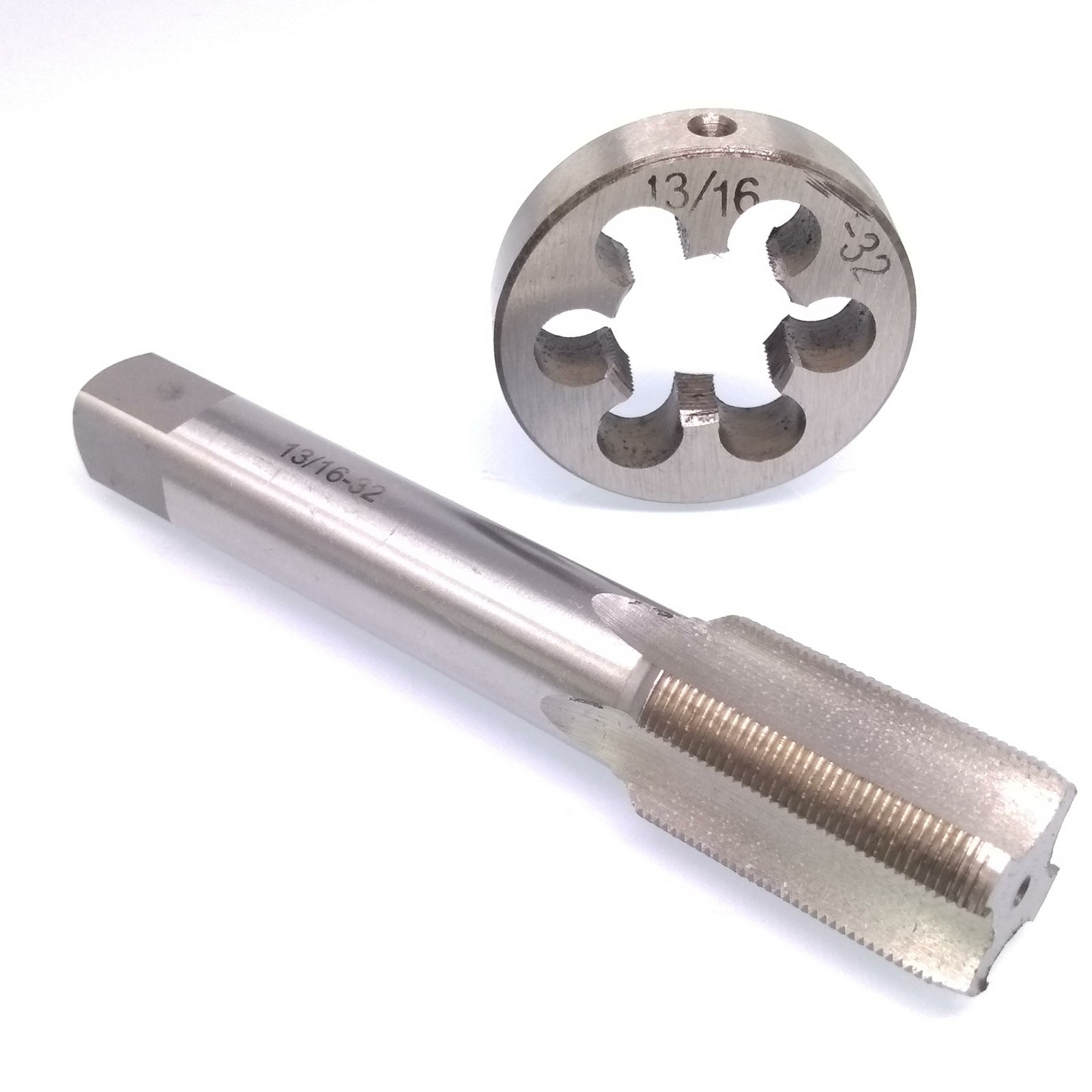 US Stock HSS 13/16-32 UN Tap & 13/16-32 UN Die Right Hand