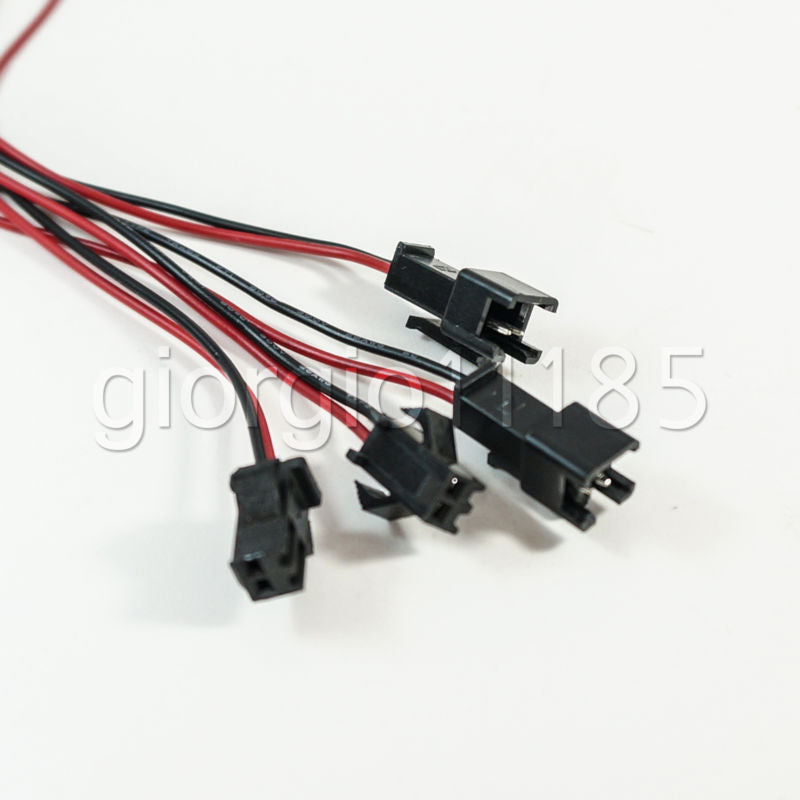 US Stock 10 pairs 2 Way EL-2P Multipole Connectors With Wire