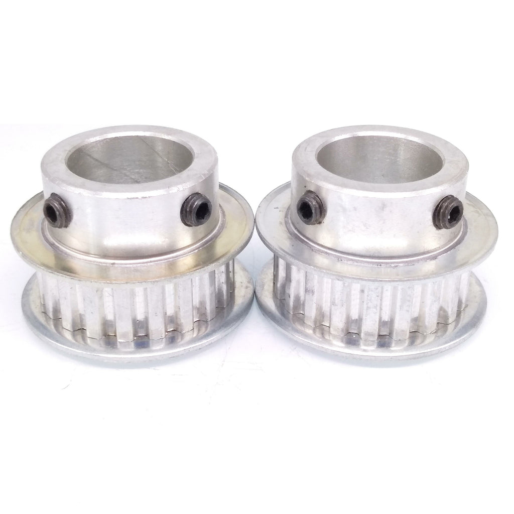 2pcs XL 20T Timing Belt Pulley Synchronous Wheel 19mm Bore For 10mm Width Belt