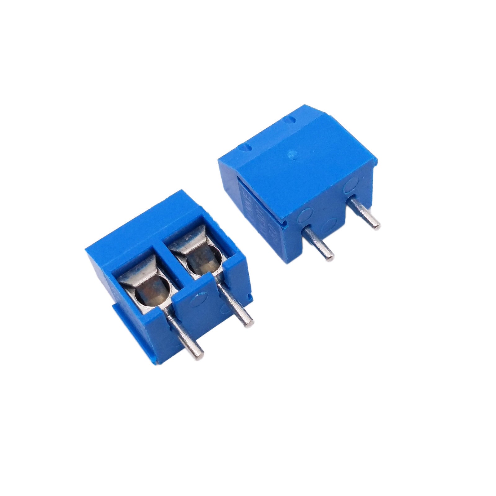 US Stock 20x 5mm Pitch 2 pin 2 way PCB Screw Terminal Blocks Connector Blue