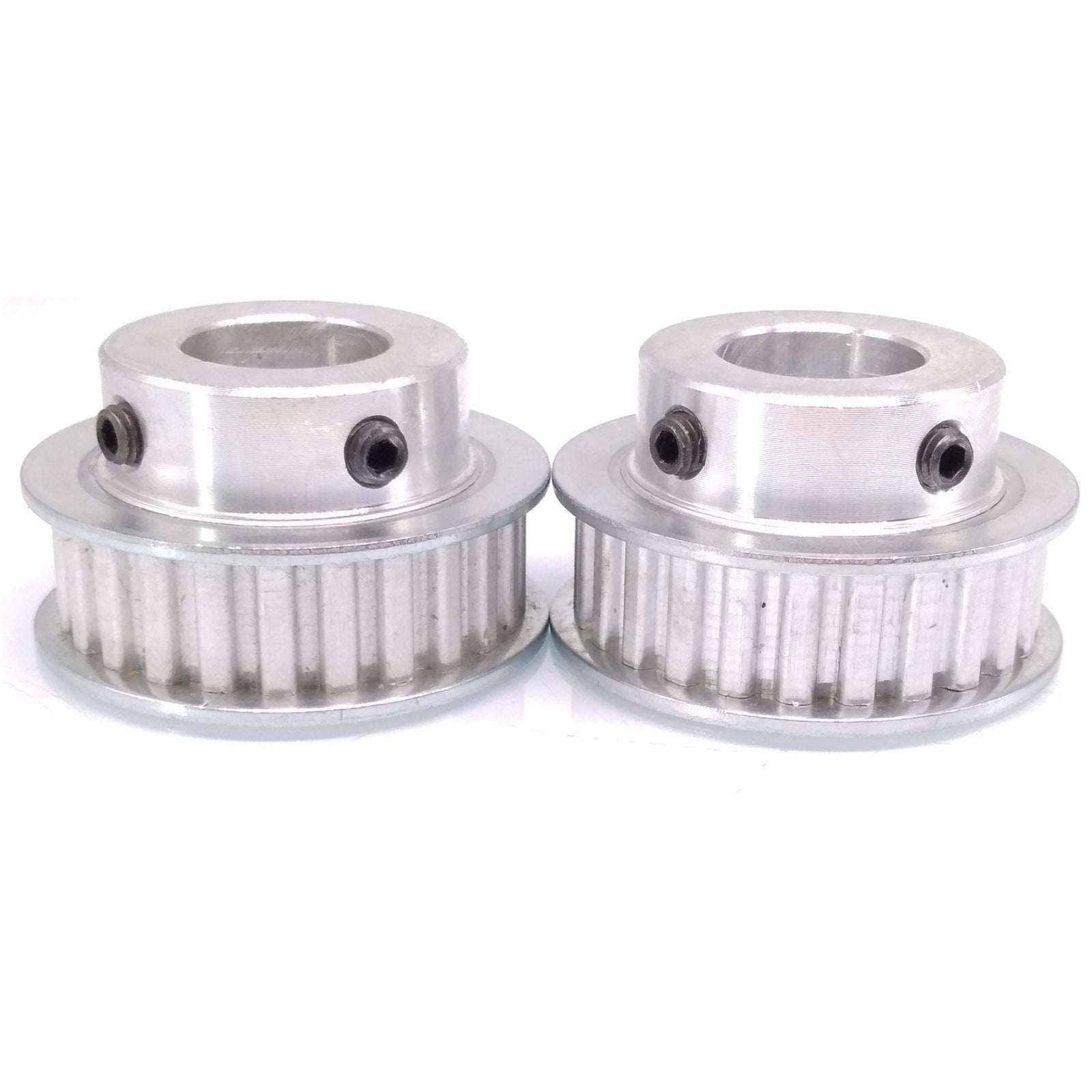 2pcs XL 25T Timing Belt Pulley Synchronous Wheel 17mm Bore For 10mm Width Belt