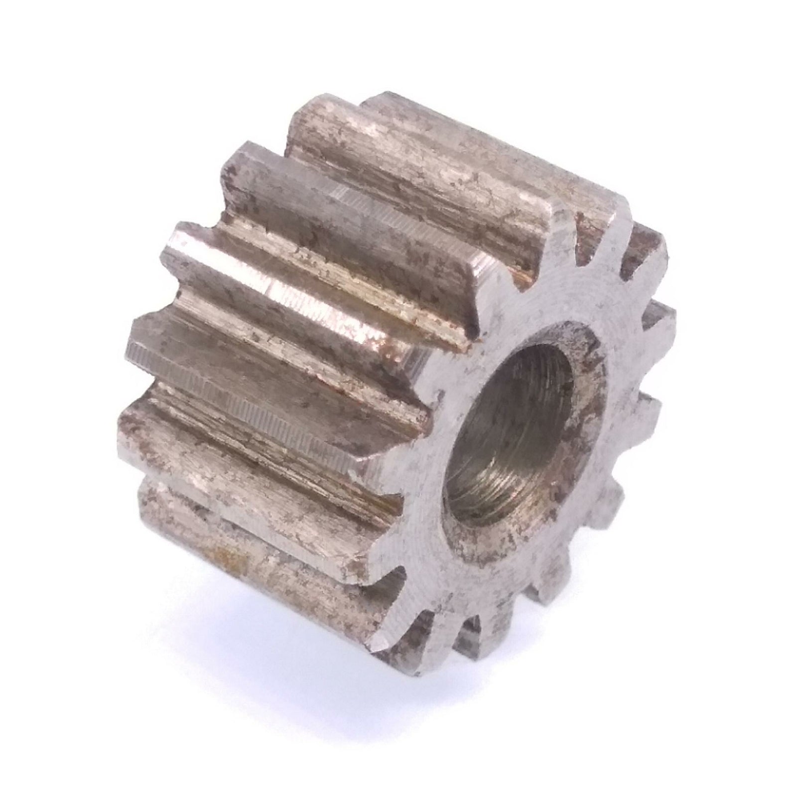 2pcs 1 Mod 15T Spur Gear 45# Steel Motor Pinion Gear Thickness 10mm