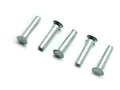 US Stock 100x 5mm Dia 25mm Shank CSK Flat Countersunk Head Aluminum Solid Rivets