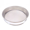 1pc 40 Mesh 0.45mm Aperture Lab Standard Test Sieve Stainless Steel Dia 200mm