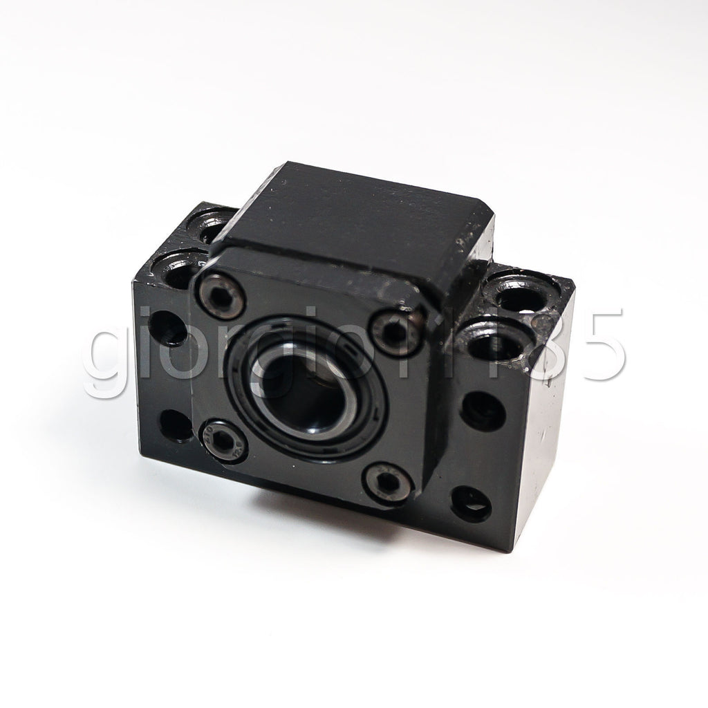 US Stock BK15 BF15 Carbon Steel Ballscrew End Supports Bearing Base For SFU2005