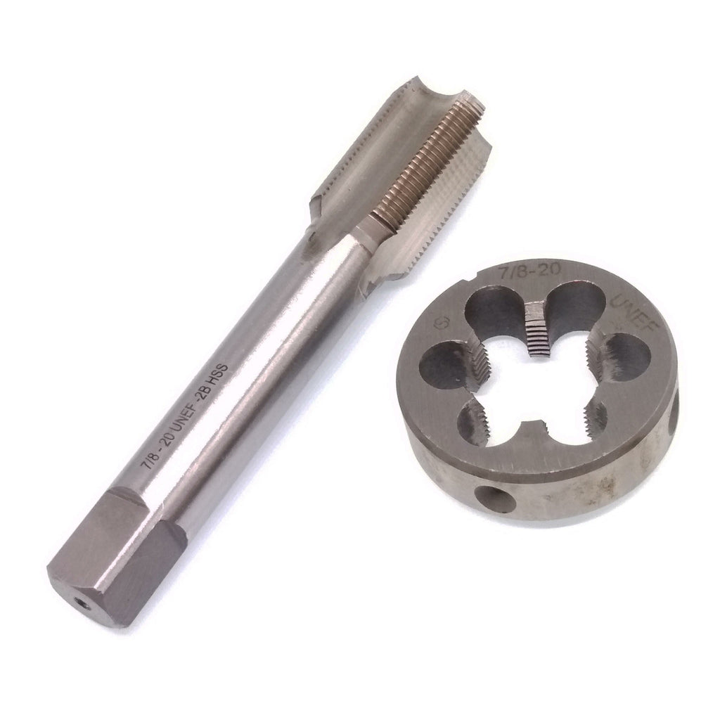 US Stock HSS 7/8-20 UNEF Tap & 7/8-20 UNEF Die Right Hand