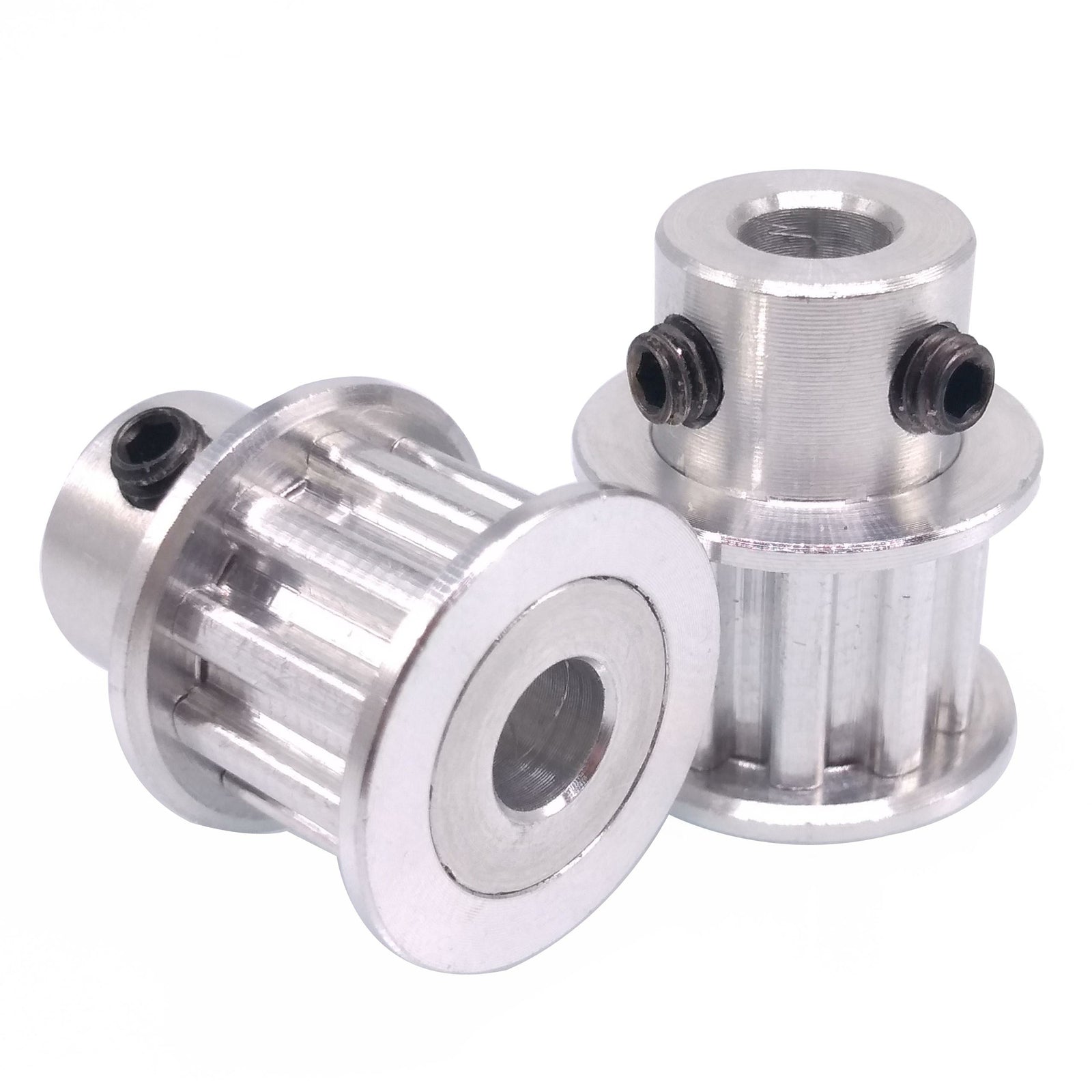 2x XL 10T Timing Belt Pulley Synchronous Wheel 6mm Bore For 10mm Width Belt