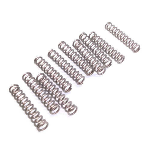 10pcs 0.8mm x 6mm x 25mm Stainless Steel Compression Spring Pressure Spring