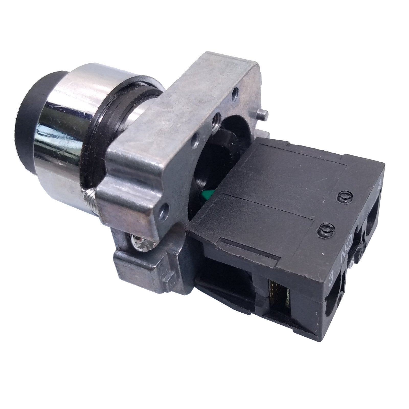 US Stock 2pcs XB2-BG21 2 Position N/O Locked Key Operated Selector Switch