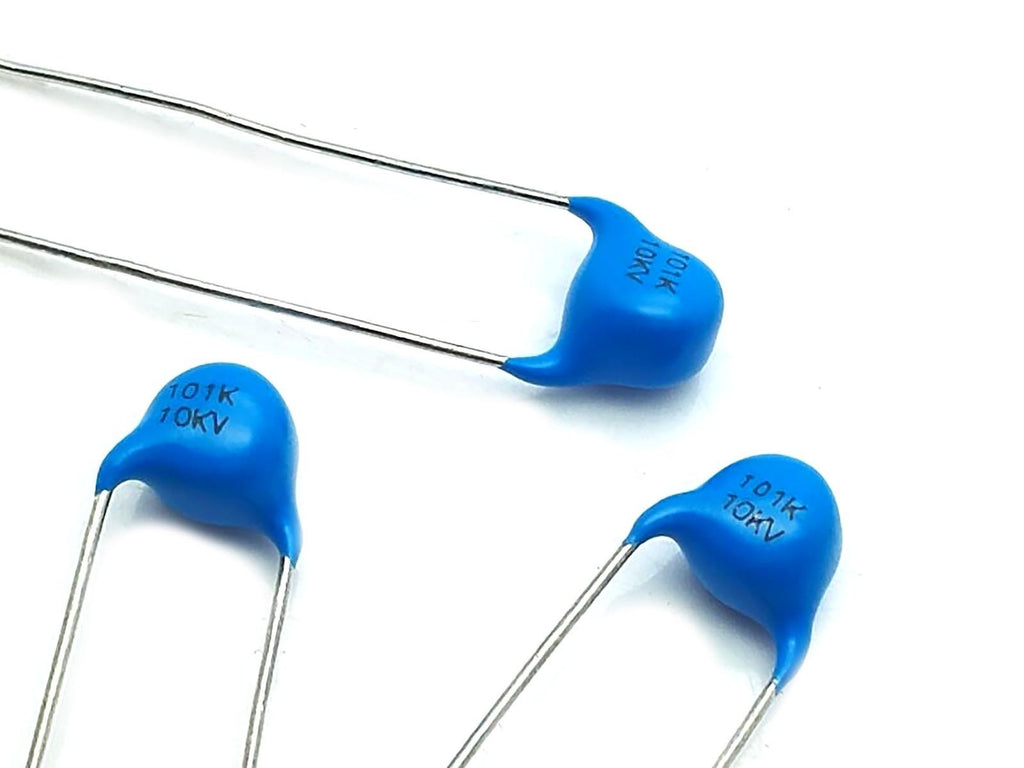10pcs High Voltage Ceramic Disc Capacitors 100pf 0.1nf 101 10000V 10KV
