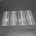 US Stock 4pcs Clear PMMA Acrylic Plastic Folding PMMA Hinge 100 x 42mm
