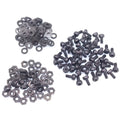 200x M2 x 4mm Socket Head Cap Screws Alloy Steel Allen Socket Drive Nuts Washers