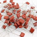 AU Stock  50pcs CBB Metallized Film Capacitor 0.1uF 100nf .1mfd 104J 100V