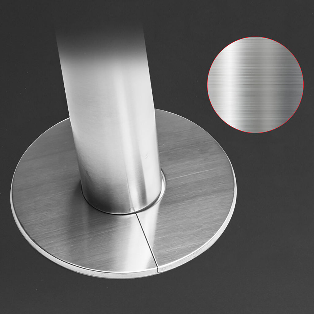 60mm Stainless steel cover rosette faucet tap cover panel can be divided